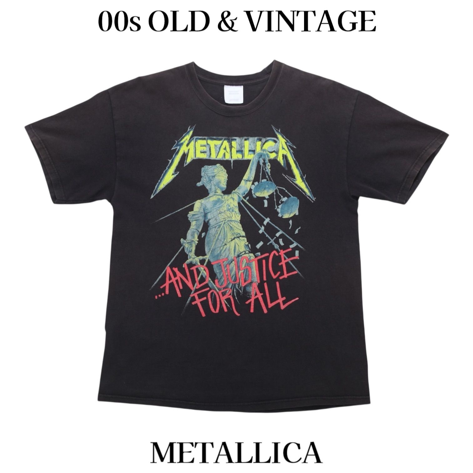 古着 00s メタリカ Tシャツ ブラック L 当時物 ヴィンテージ 