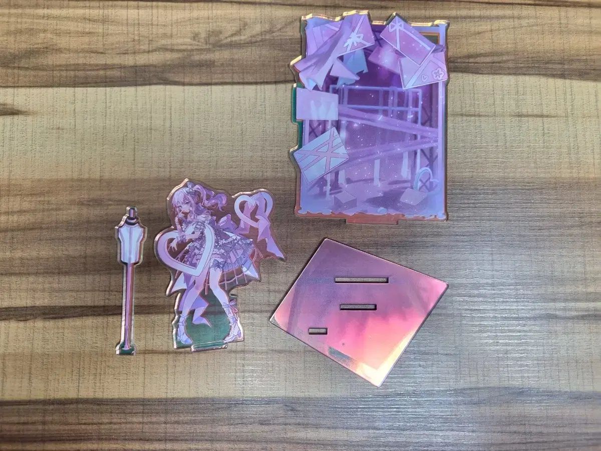 【雷市場（ポンジャン）商品韓国直送】 韓国イラストレーター作品 アクリル スタンド 出品