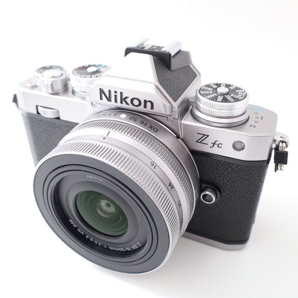 ニコン Nikon ミラーレス一眼カメラ Z fc レンズキット シルバー 16 50 mm f 3 5 6 VR 付属 10 c 07