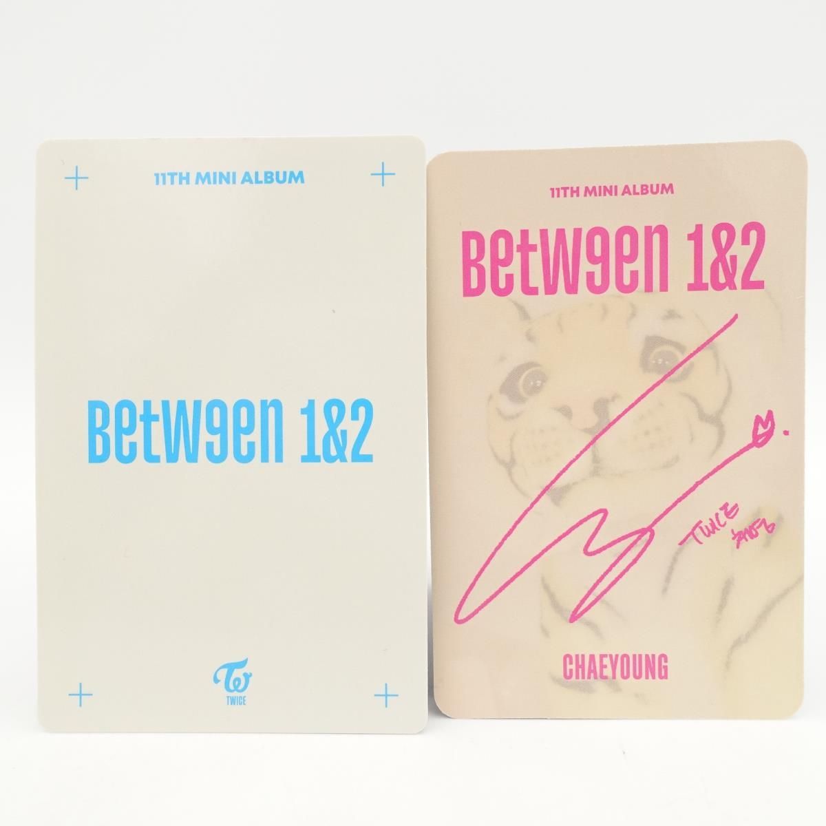 TWICE チェヨン　チェキ TWICE #TWICE4 チェヨン ラントレ 特典 直筆サイン入りチェキ