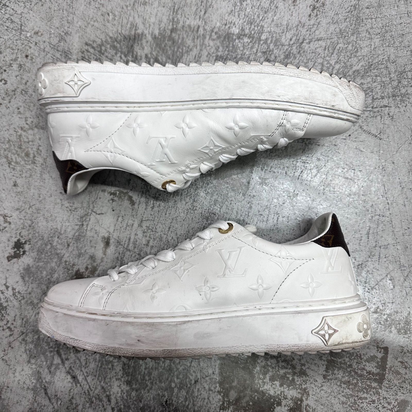 LOUIS VUITTON Time Out Sneakers タイムアウトスニーカー ローカット 