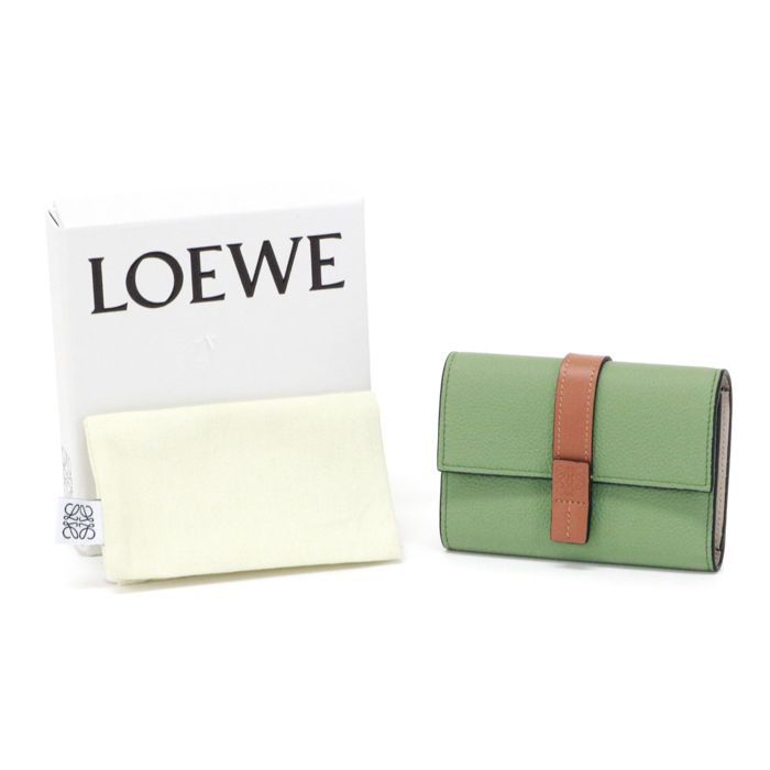 ロエベ LOEWE バーティカル ウォレットスモール ソフトグレインカーフ ...