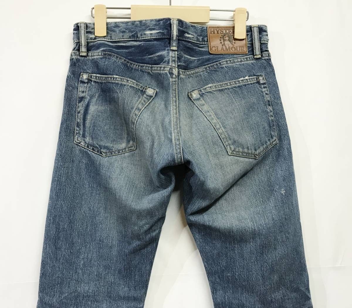 希少サイズ】ヒステリックグラマー デニム パンツ スタッズ