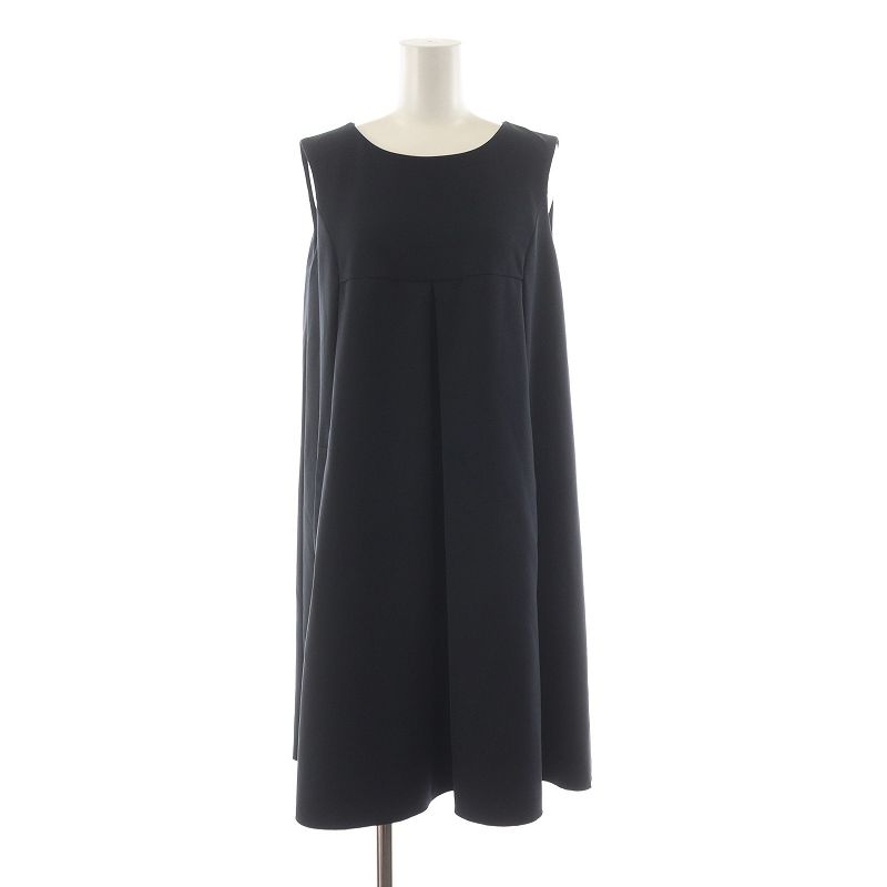✨美品✨フォクシーニューヨーク　ノースリーブワンピース　ジャンパースカート　膝丈 フォクシーニューヨーク FOXEY NEW YORK ノースリーブワンピース