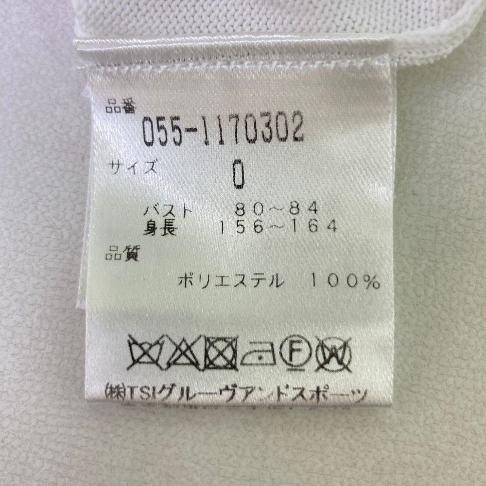 サイズ：0 PEARLY GATES パーリーゲイツ 055-1170302 ニット セーター  ホワイト系 [240101442196] ゴルフウェア レディース ストスト サイズ：0 PEARLY GATES パーリーゲイツ 055-1170302 ニット