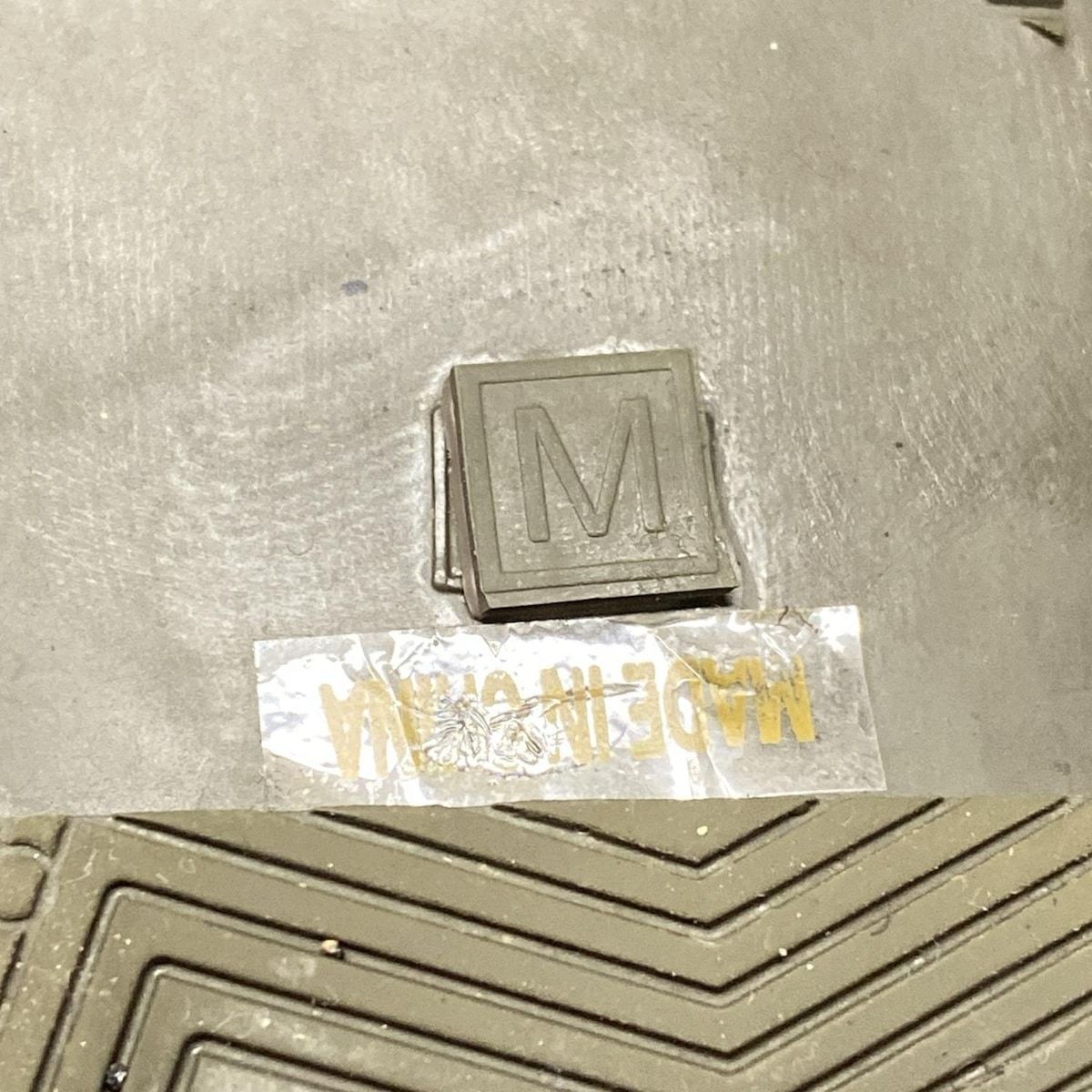 MargaretHowell マーガレットハウエル レインブーツ M レディース - 黒×カーキ idea|インソール取外し可 KIN-KAAI_COM