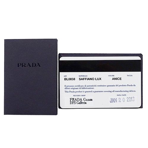 プラダ PRADA バッグ レディース ブランド ハンドバッグ ショルダーバッグ 2way サフィアーノ ターコイズブルー BL08038 水色  コンパクト 斜め掛け おしゃれ 【中古】 - メルカリ