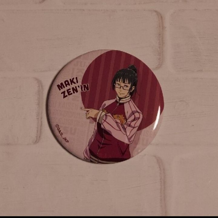 呪術廻戦 トレーディング缶バッジ 禪院真希&狗巻棘 - メルカリ