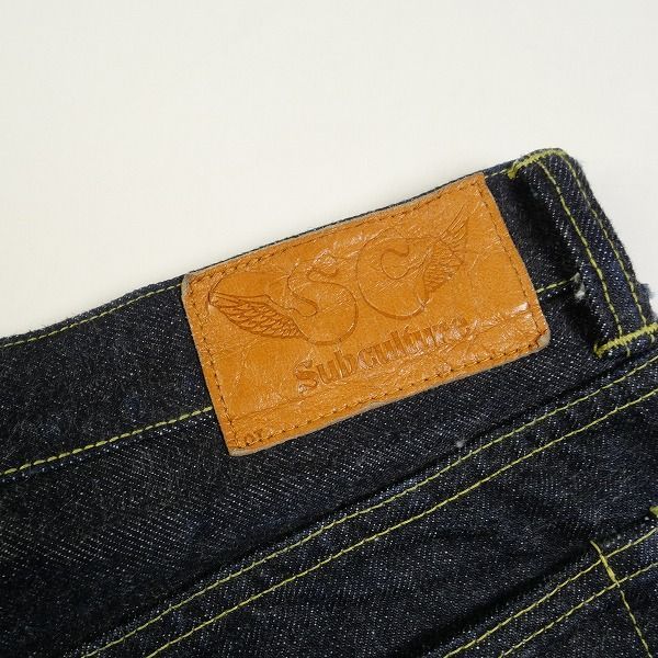 Size【36】 SubCulture サブカルチャー SC DENIM PANTS S01XX INDIGO 