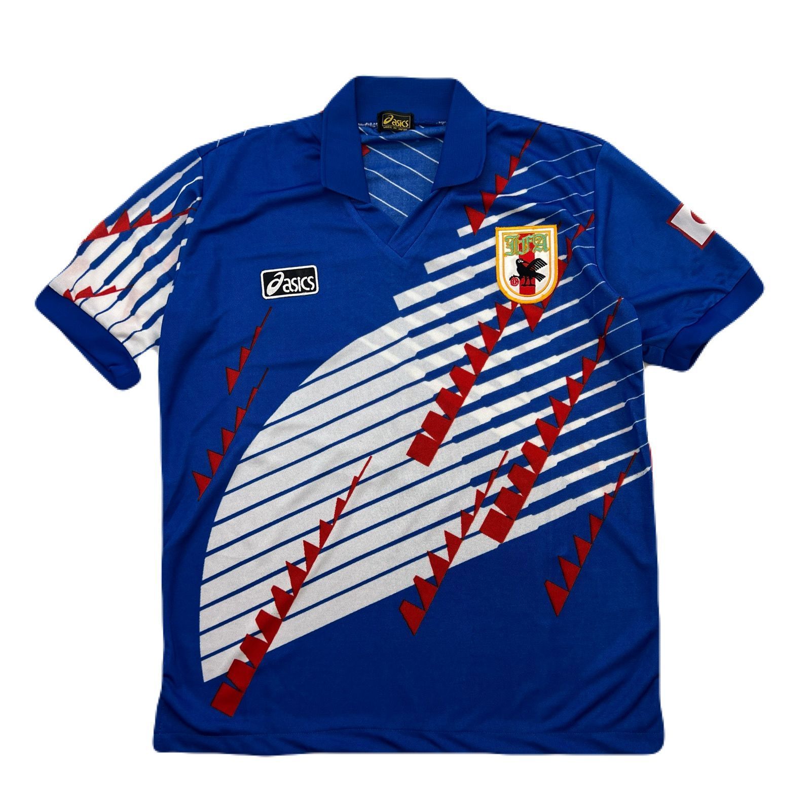 アシックス 日本代表 ユニフォーム ゲームシャツ ドーハの悲劇 1993 1994 90s 正規 手に入りずらい アイテム♪ 全体に比較的 ♪ asics●BF321 WWW_NOITHATQUANGTHANH_NET