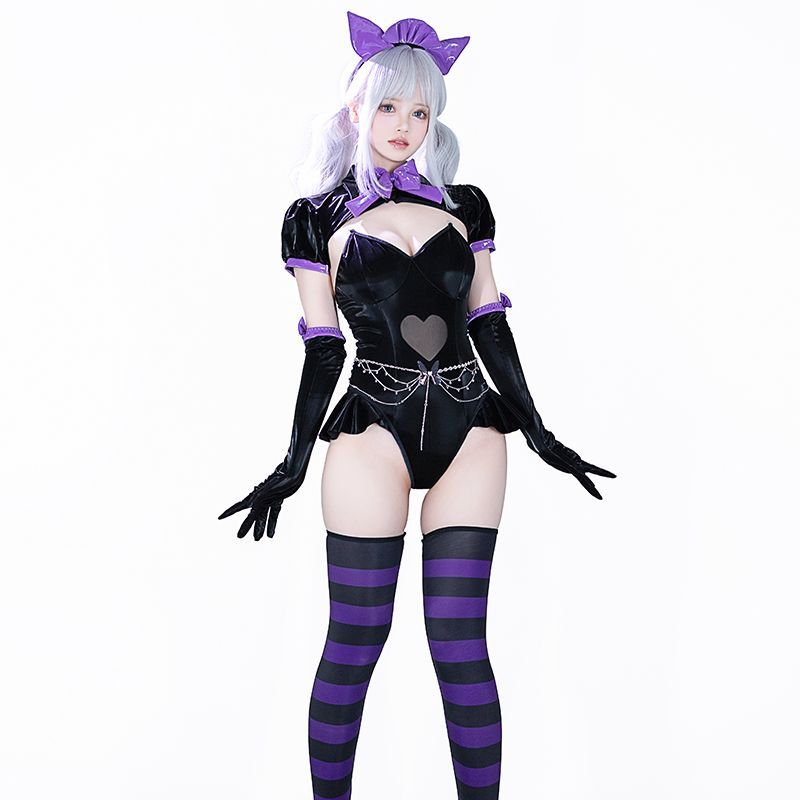 小悪魔 メイド風コスプレ 8点セット コスプレ 衣装ss12 即日発送】小