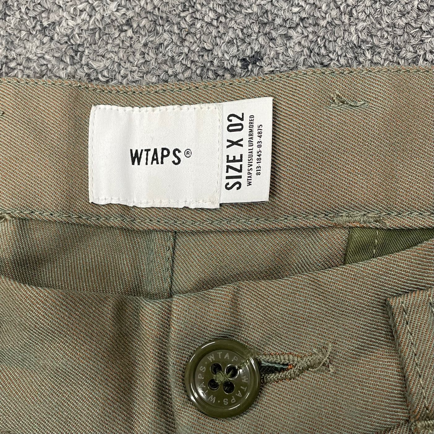 WTAPS 20AW TUCK TROUSERS RAPO.TWILL トライザー チノ パンツ ダブル 