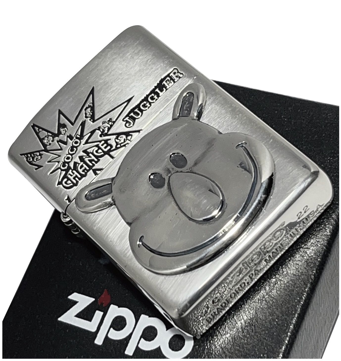 ZIPPO ジャグラーSV-SVメタル2 juggler つのっち GOGOランプ パチスロ