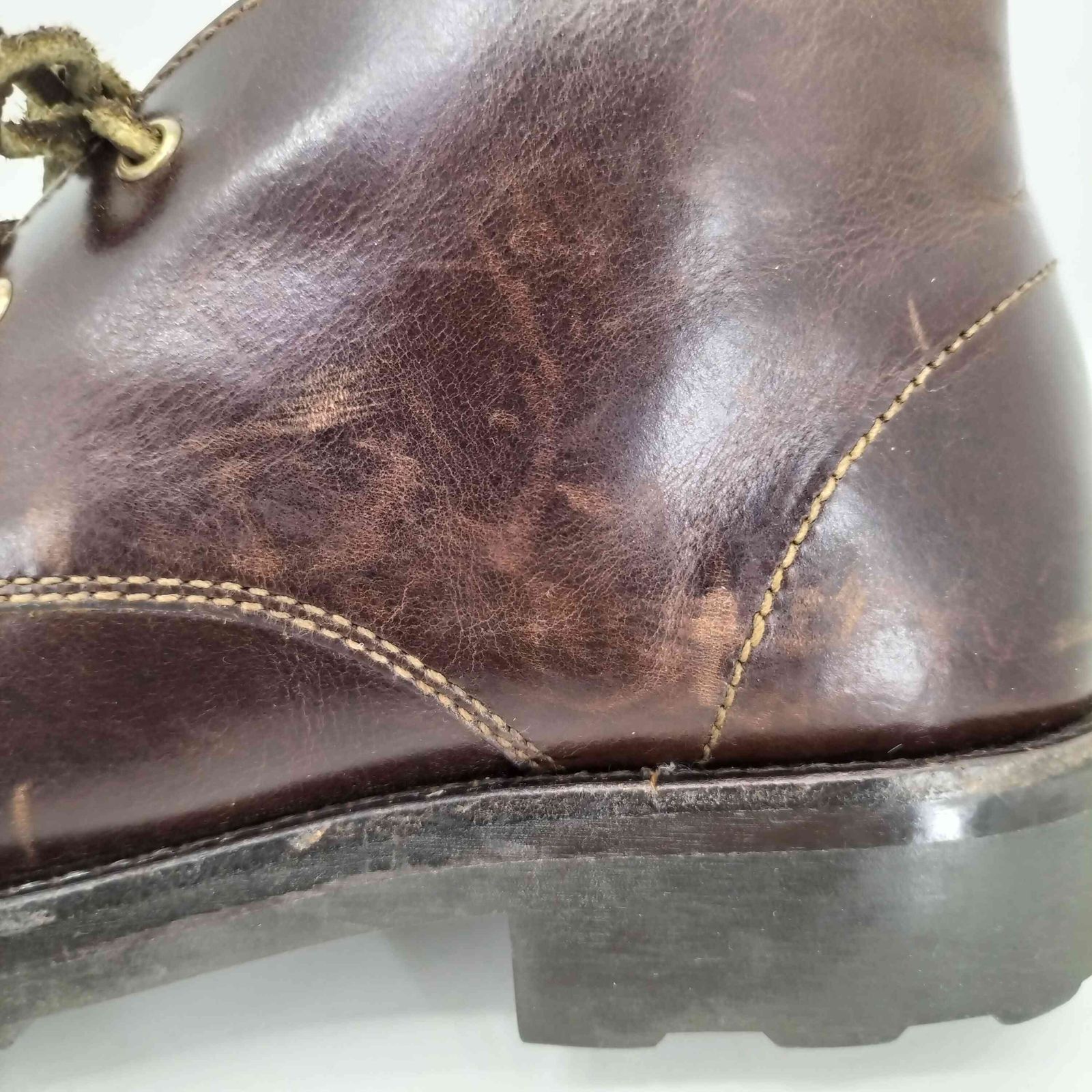 AMERICA レザーチャッカブーツ