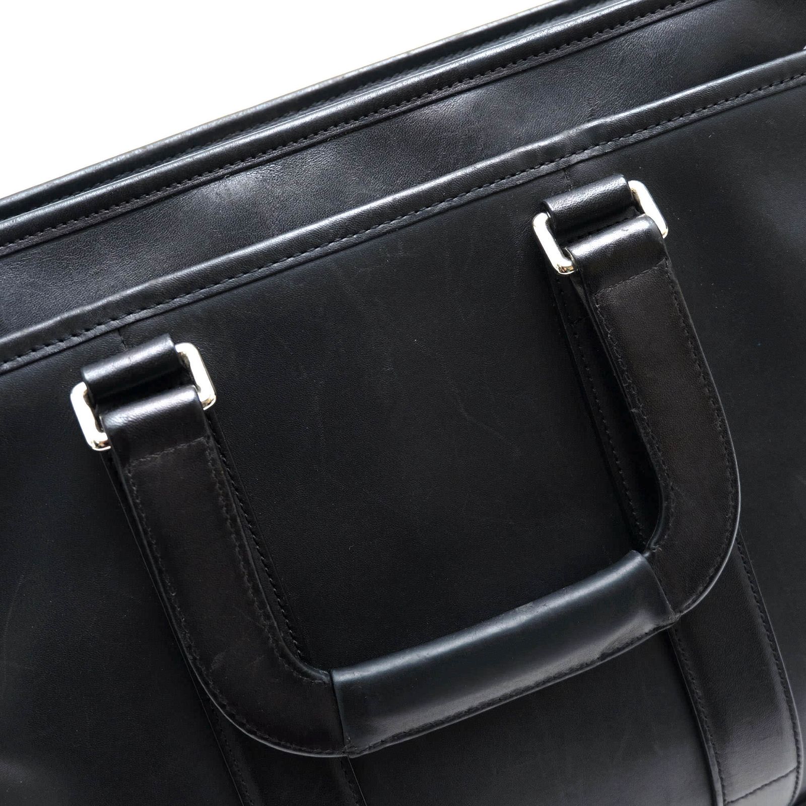 美品 コーチ F70662 ビジネスバッグ 2way レザー ブラック 黒 COACH - コーチ／COACH バッグ ブリーフケース ビジネスバッグ