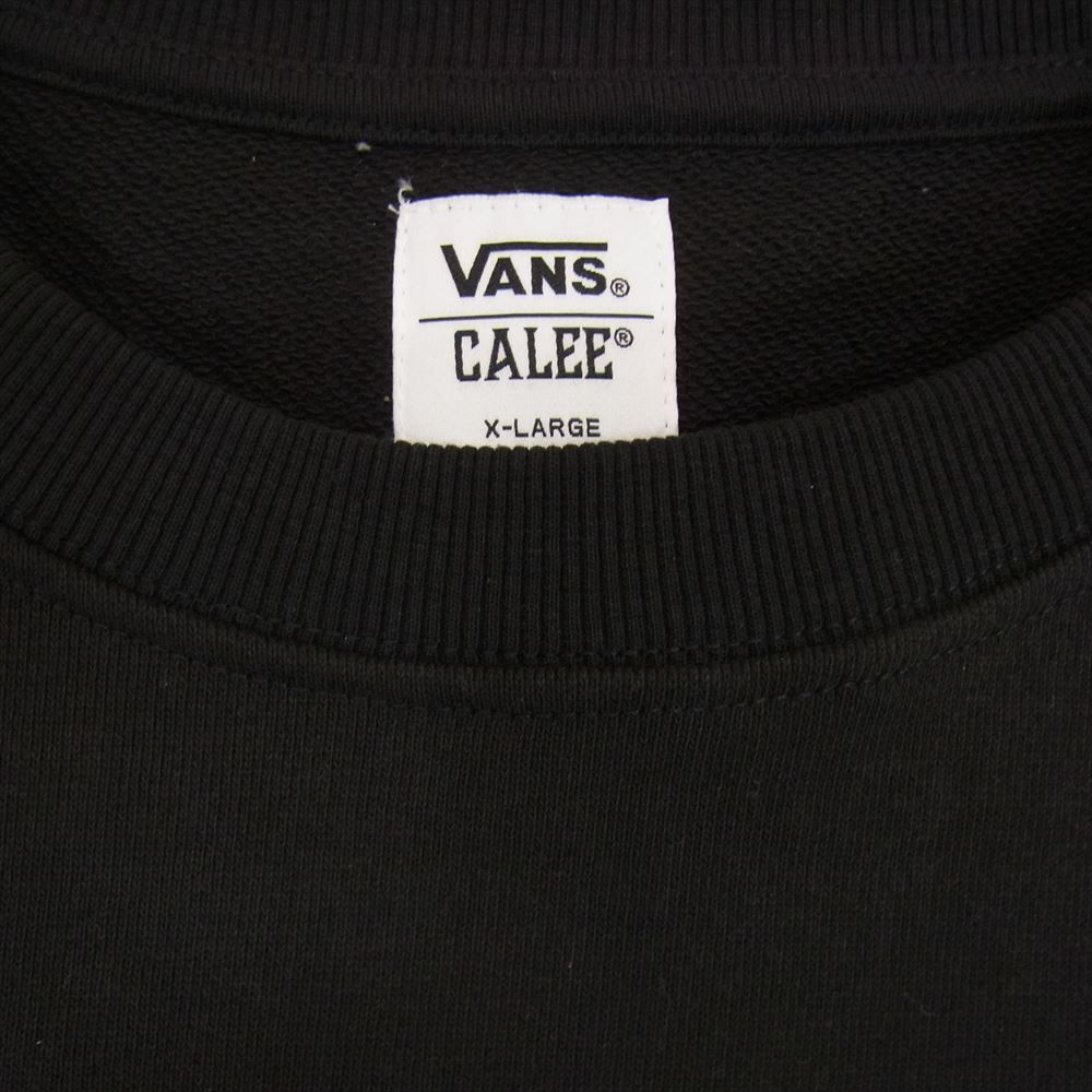 CALEE キャリー 22AW CL-003VANS 122C1040399 VANS Drop shoulder crew