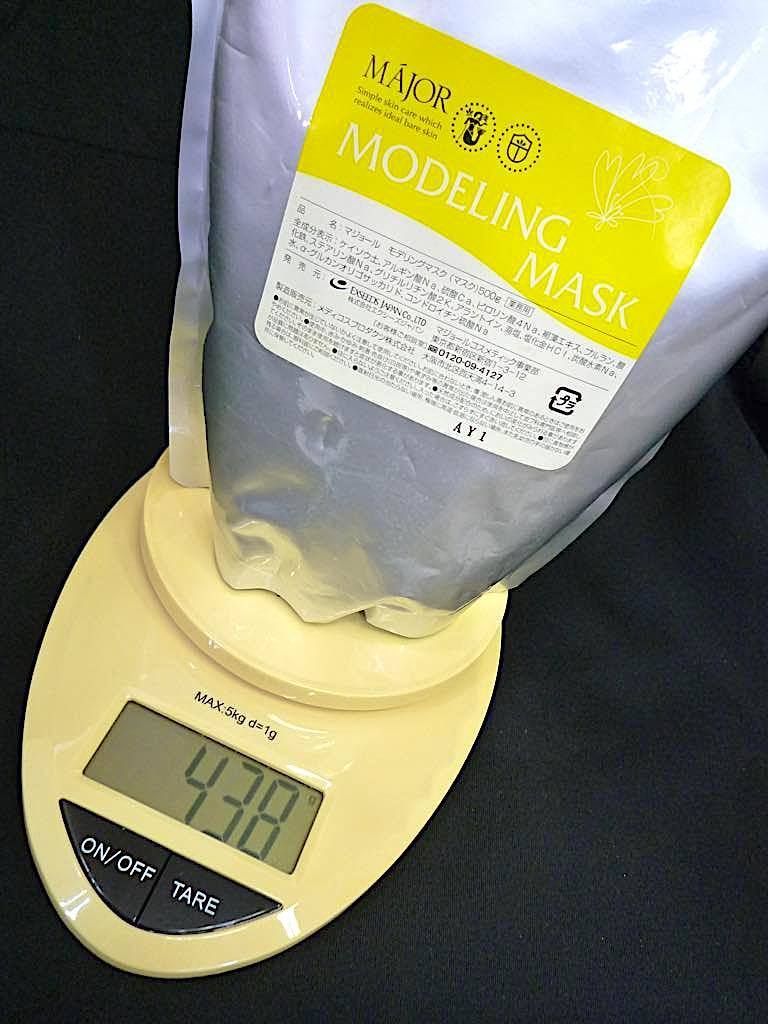 大容量 お得 MAJOR マジョール モデリングマスク 500g 残量約7割 パック 業務用 粉末 保湿 デコルテ 引き締め サロン専用 エステ  定形外 J7 - メルカリ