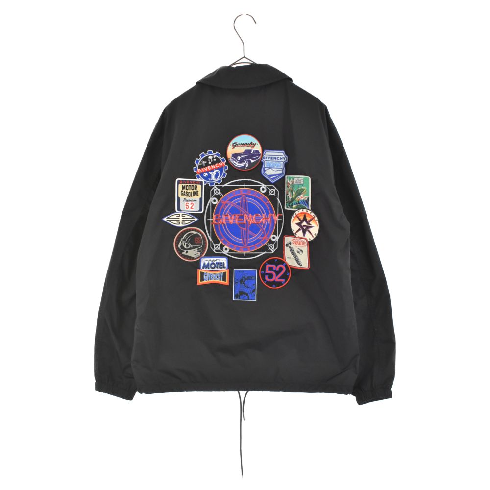 GIVENCHY (ジバンシィ) MOTEL EMBROIDERED WINDBREAKER Jacket バック 