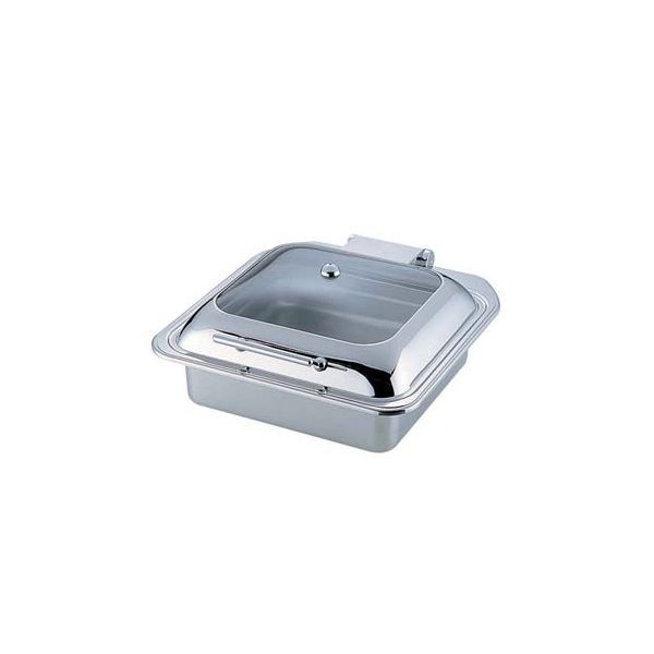 【新品・7営業日以内発送】NTEH5011 KINGO角チェーフィング フレーム無し D102用 ガラス蓋のみ【沖縄離島販売】