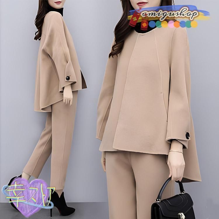 卒業式 服 母 パンツスーツ フォーマル 冬 服装 レディース 50代 卒業式 母 スーツ 40代 体型カバー おしゃれ セレモニースーツ ママ セッ