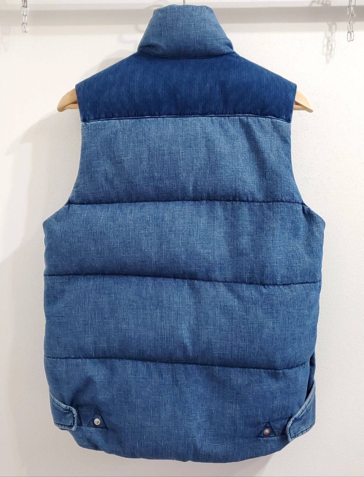 REMI RELIEFレミレリーフ□美品 2019年 DENIM DOWN VEST