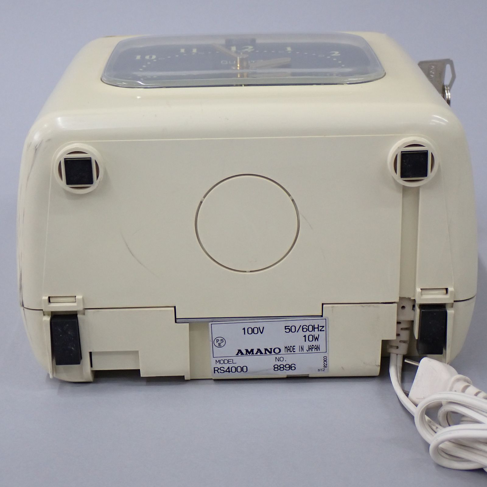 アマノ タイムカードレコーダー AMANO アマノ タイムカード RS4000 RAKUSIO 電子タイム