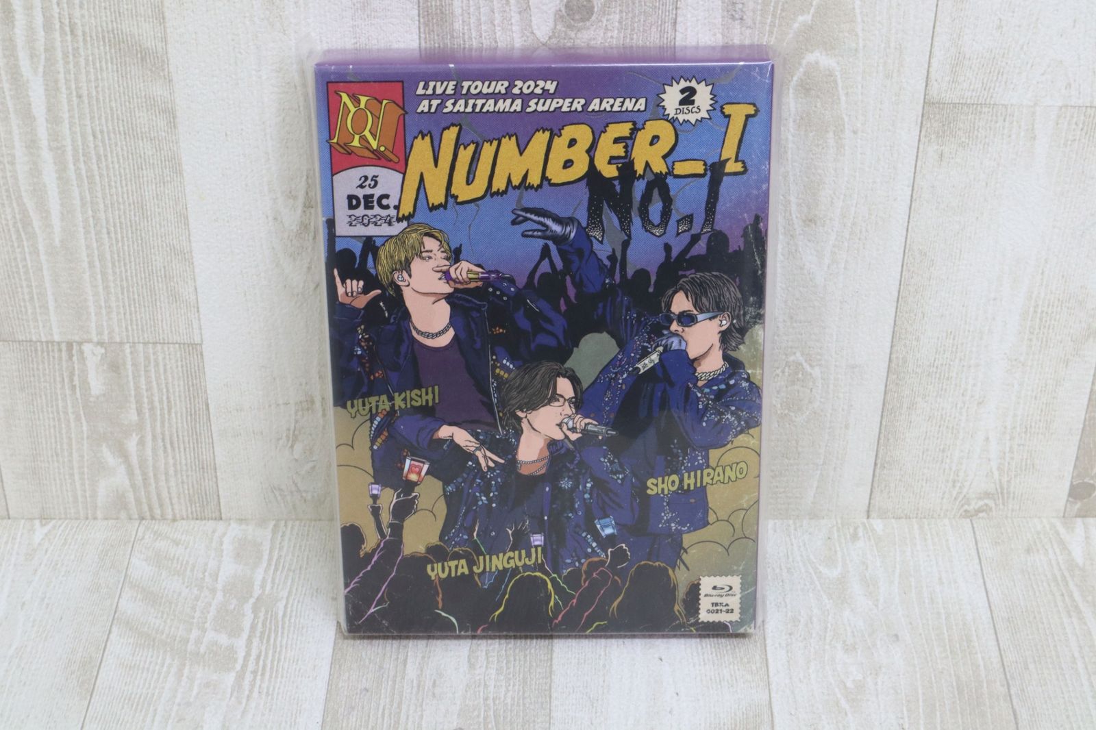 Number_i LIVE TOUR 2025 No.Ⅰ 初回生産 盤 ブルーレイ 未開封