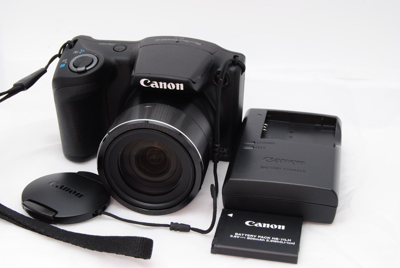 新品級 ☆ Canon PowerShot SX430 IS キヤノン コンパクトデジタルカメラ 光学45倍ズーム/Wi-Fi対応 PSSX430IS  ブラック - メルカリ