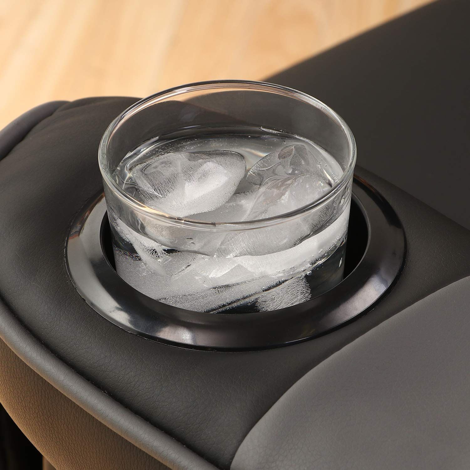 パーソナルチェア ゲーミングチェア 幅84×奥行89 156×高さ94 112cm ブラック 不二貿易 リクライニング機能 カップホルダー付 カーナ 53319