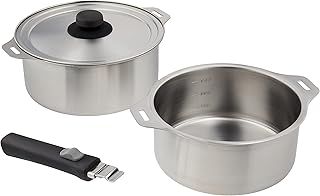 和平フレイズ 燕三条 取っ手が取れる 鍋 2点 セット 18cm 20cm ステンレス IH対応 燕三 えんぞう EM-029