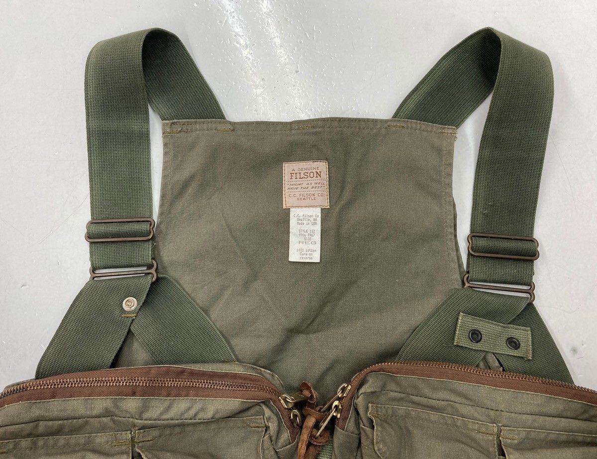 フィルソン フォウルウェザー ベストfilson FOUL WEATHER FLY FISHING VEST