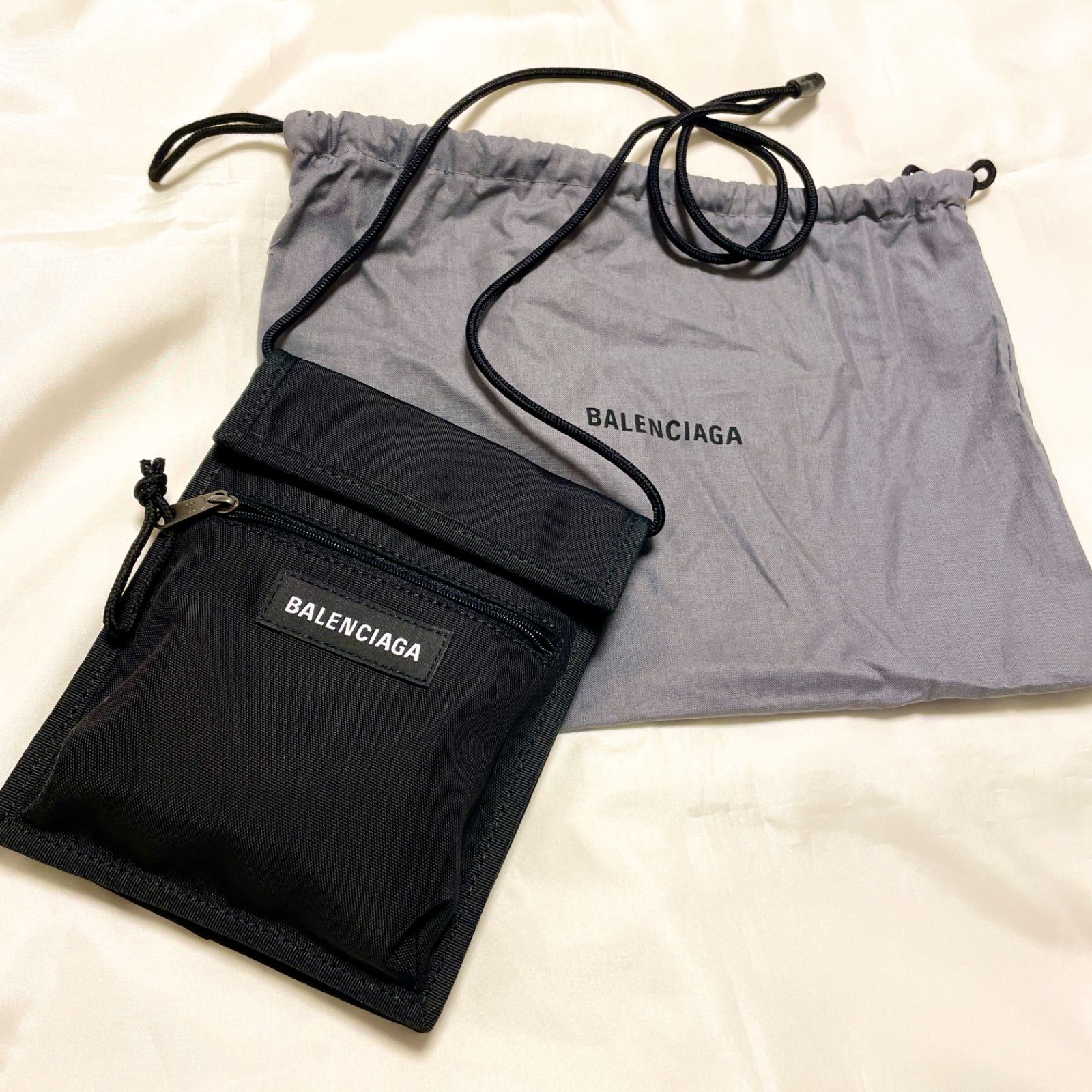 新品】BALENCIAGA バレンシアガ エクスプローラー ショルダーポーチ 