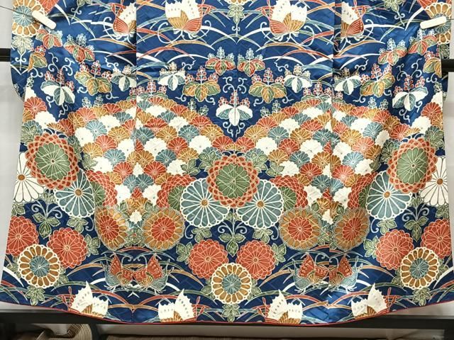 平和屋着物□豪華振袖 花蝶文 金銀彩 正絹 逸品 CAAU3698xi