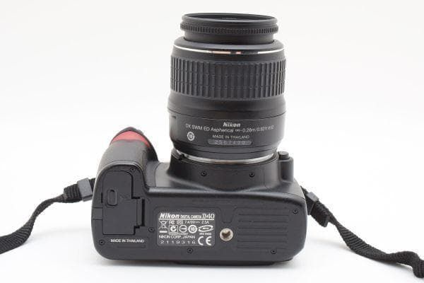 極美品｜Nikon D40 ｜レンズセット｜ショット数15,058 枚｜H099 極美品｜Nikon D40 ｜レンズセット｜ショット数15,058 枚｜H099