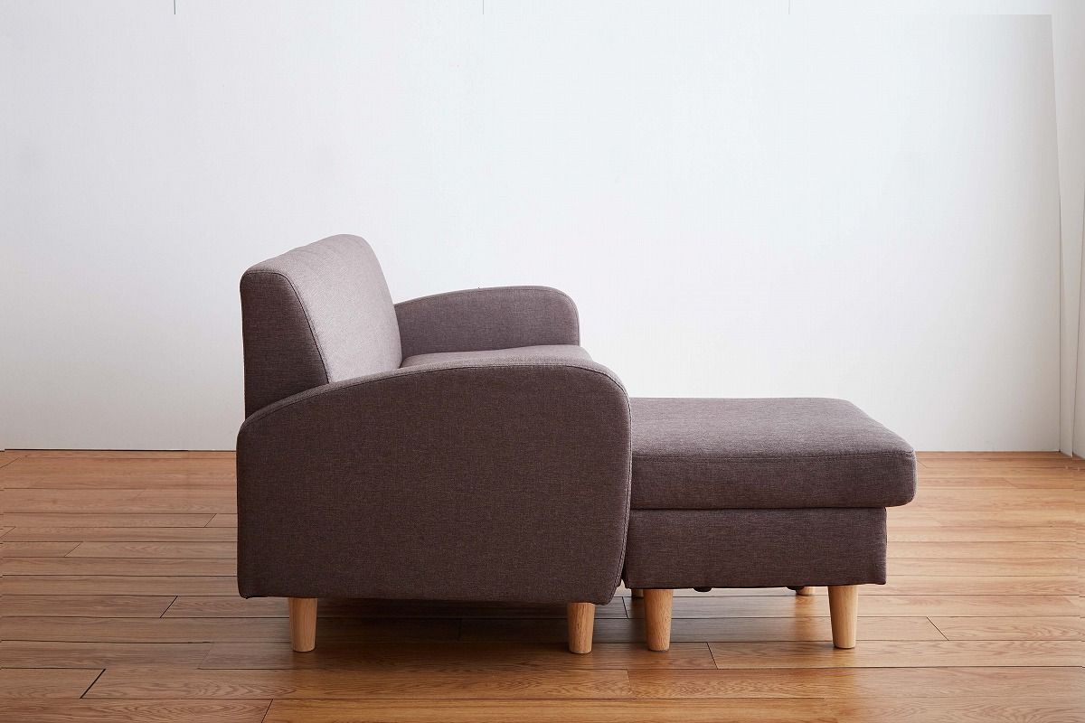 Spica カウチソファ 3人掛けカウチソファー Spica ベージュ