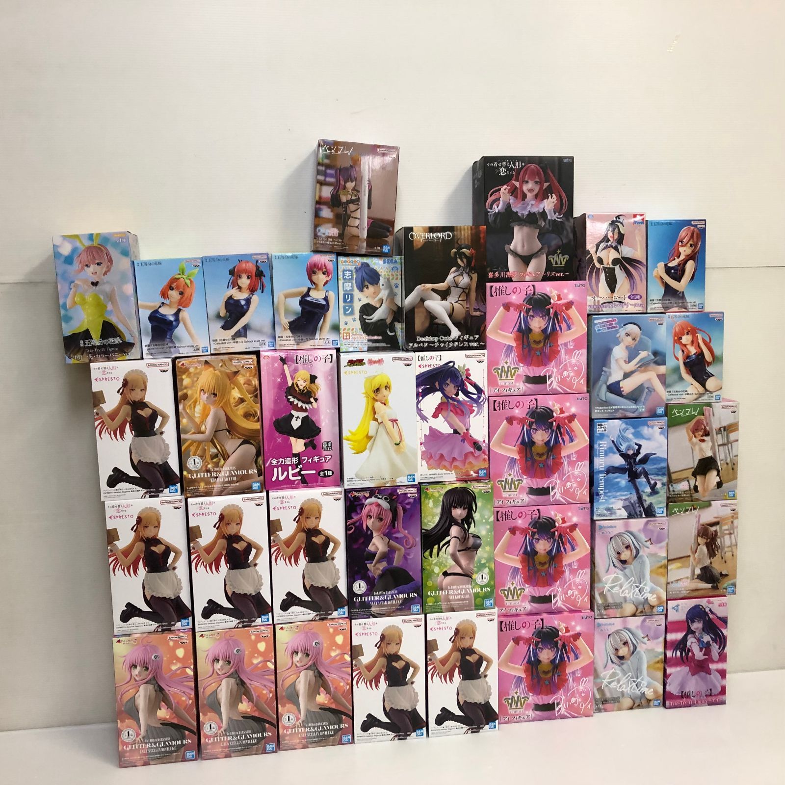 美少女系 プライズフィギュア まとめ売り 推しの子 五等分 スパイファミリー 等 △【2個口発送】美少女 フィギュア まとめ 推しの子 五等分の