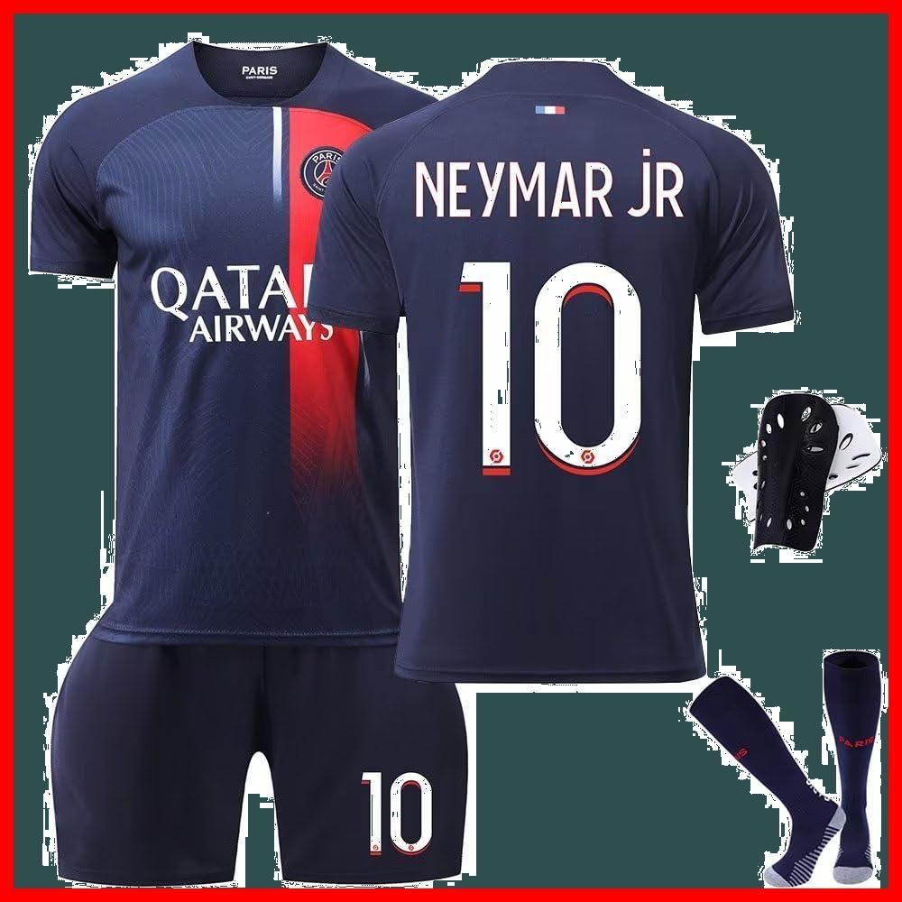 在庫処分】[Orose] サッカー ユニフォーム No.10 Neymar ネイマール No.7ムバッペ No.30メッシ ジュニア 23-24 パリ  サンジェルマン ホーム パリ・サンジェルマン・フットボール ジュニア サッカーTシャツ+ショーツスーツ - メルカリ