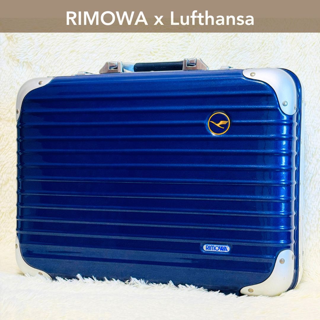 RIMOWA】アタッシュケース 青 - バッグ