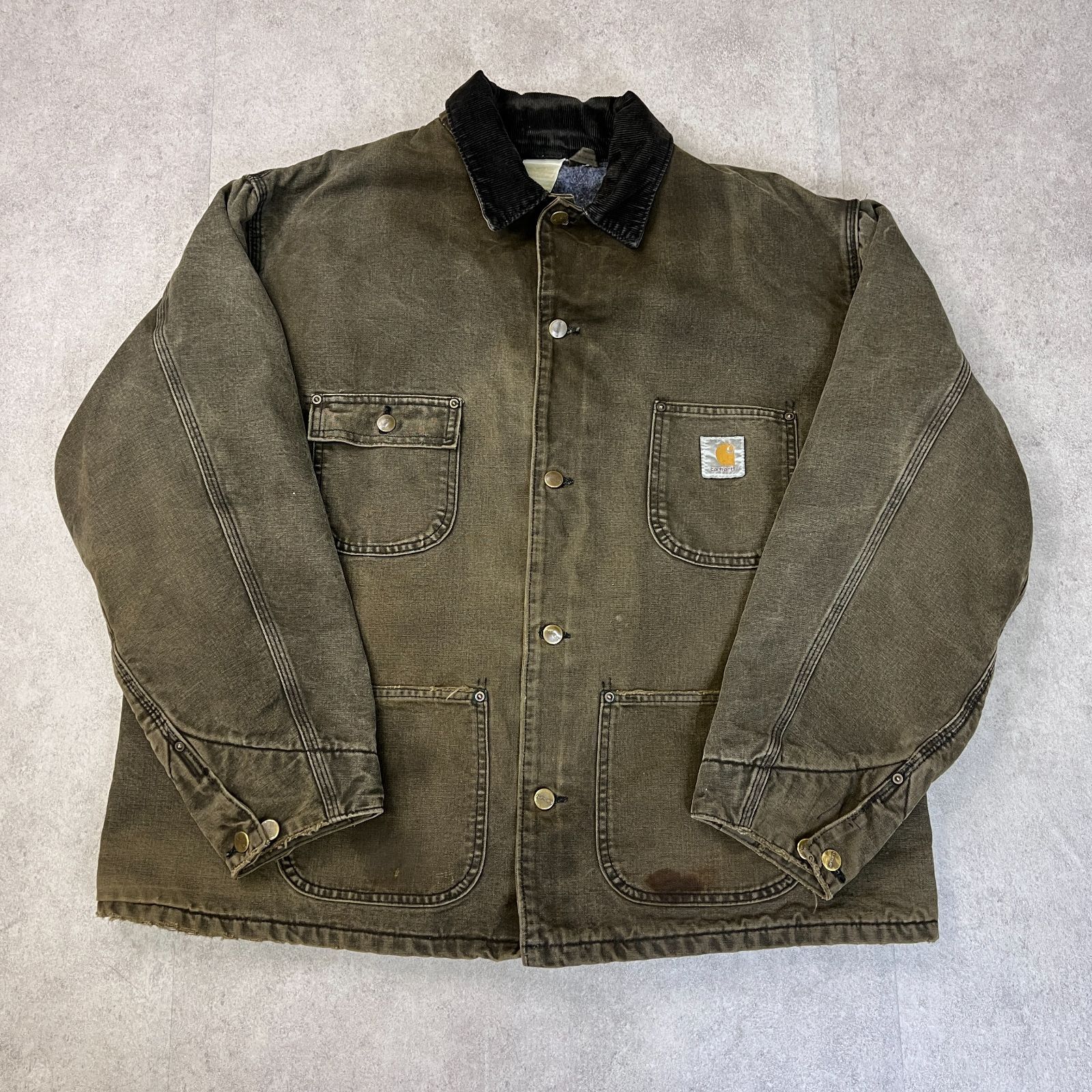 人気カラー Carhartt カーハート ミシガンチョアコート ダック