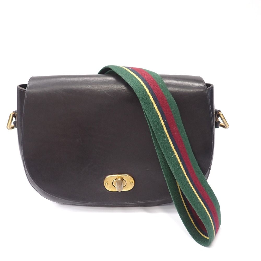 Polo RALPH LAURENブラック メッセンジャーバッグ Ft630694 ポロ・ラルフローレン ショルダーバッグ