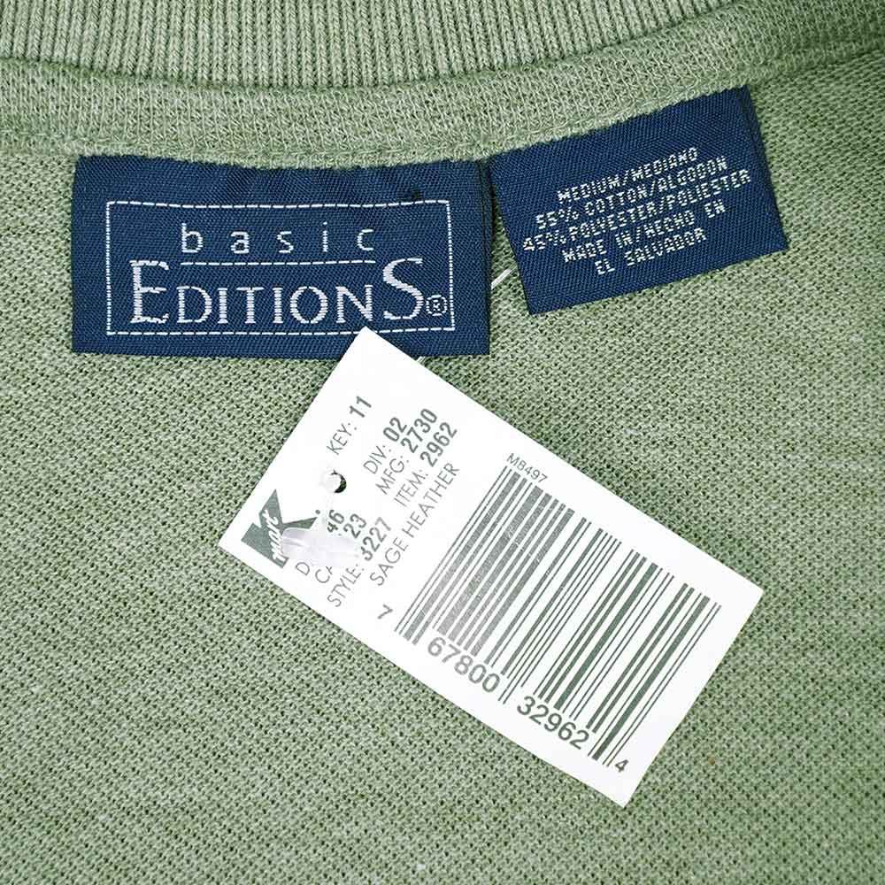 ベーシックエディションズ BASIC EDITIONS 未使用 デッドストック 90s 