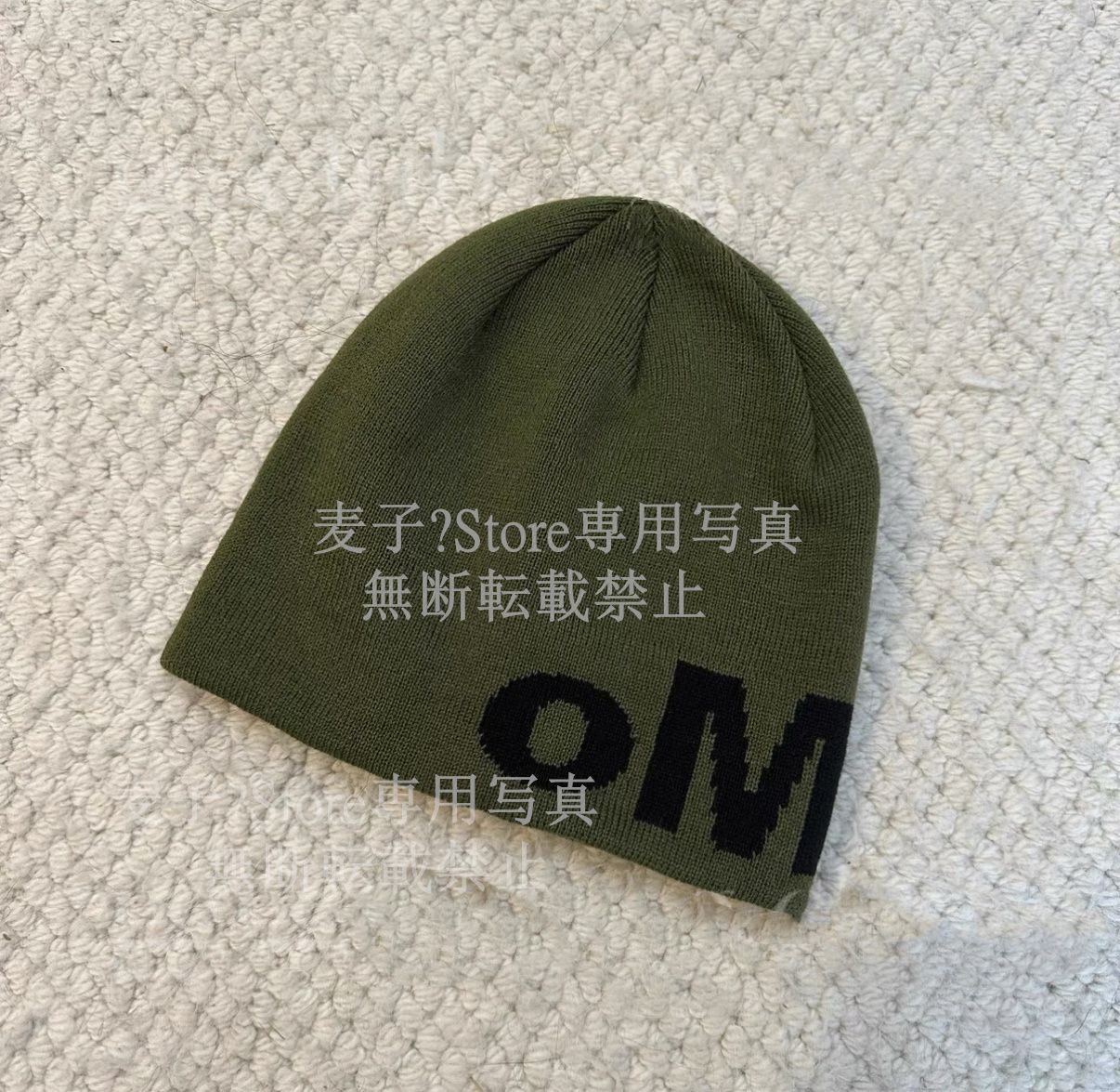 OMA ビーニー　アイボリー OMA DESIGN STUDIOS LOGO SKULL CAP(506107009) | ジャーナル