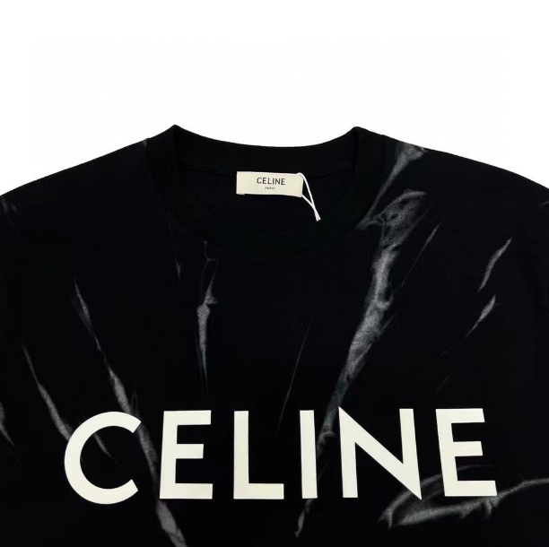 ★新品 未使用 c‍eline セリーヌ Tシャツ 2X8206430 メンズ 半袖 コットン ジャージー 並行輸入品