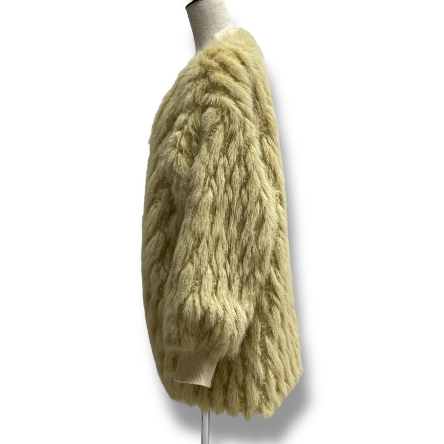 THINK FUR シンクファー　カーディガン THINK FUR シンクファー Fur×Knit Medium Cardigan 23AW ファー