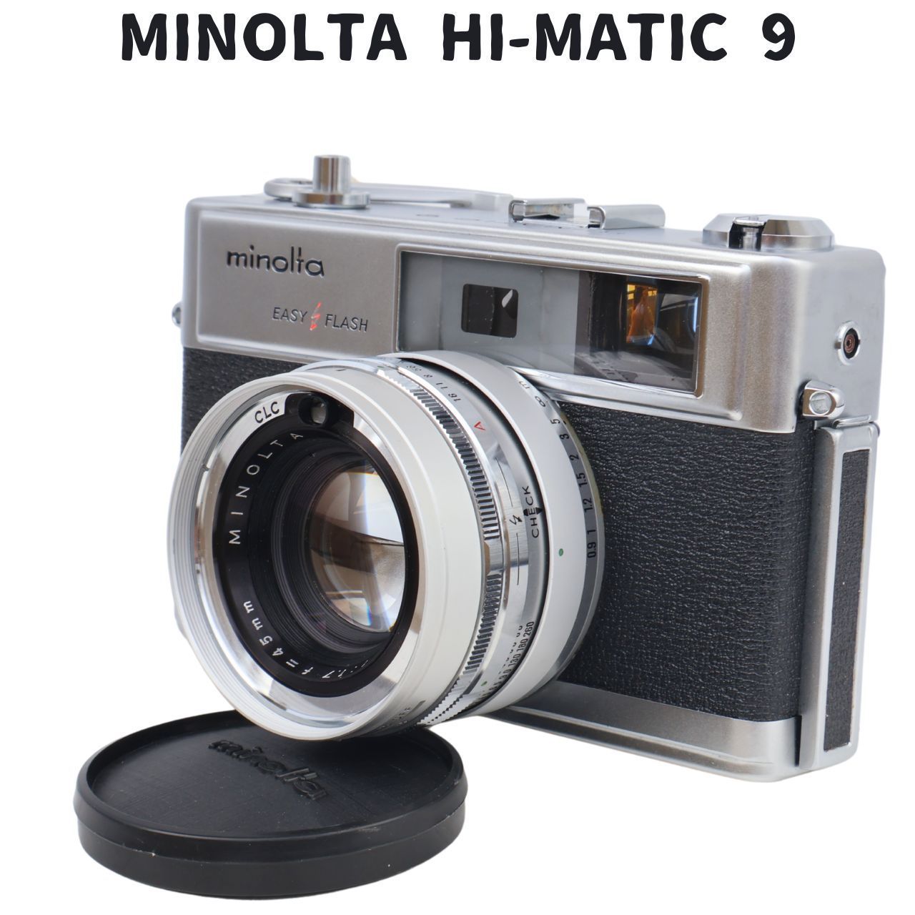 MINOLTA HI-MATIC 9 レンジファインダー フィルムカメラ 整備済