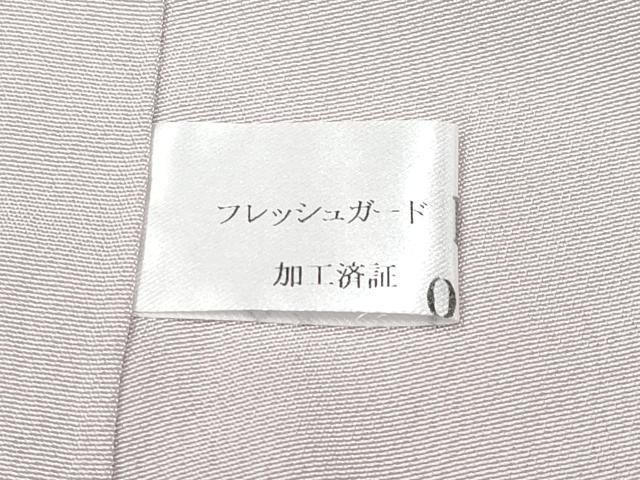 平和屋本店□最高級 訪問着 総刺繍 駒刺繍 枝桜文 暈し染め 金糸 桜鼠  