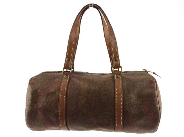 ETROエトロ ボストンバッグ ブラウン系 ペイズリー 楽天市場】【年末ラストセール☆28％OFFクーポン】エトロ ETRO