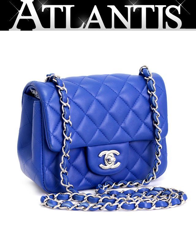 CHANEL 極美品シャネル ミニマトラッセ ラムスキン チェーンショルダー18 極美品 シャネル ミニマトラッセ18 チェーンショルダーバッグ