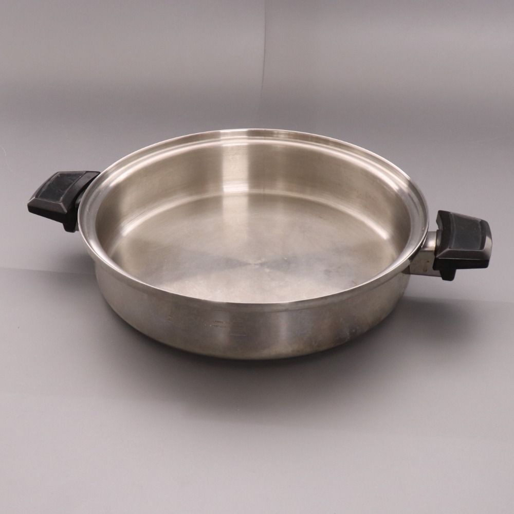 □ ロイヤルクイーン 6コート 鍋セット ステンレス多層鍋 大フライパン