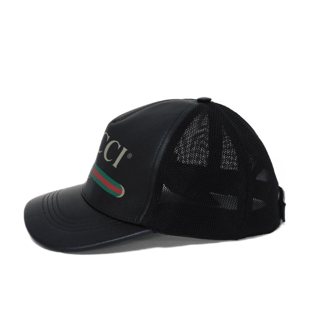 GUCCI グッチ ヴィンテージ ロゴ プリント ベースボール